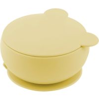 Minikoioi Bowl Yellow силіконова миска з присоскою 1 кс