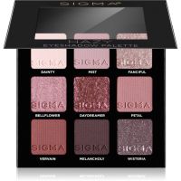 Sigma Beauty Eyeshadow Palette Hazy Lidschattenpalette 9 g