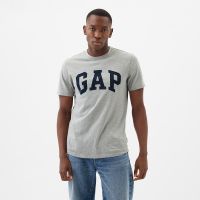 Koszulka GAP Basic Logo Tee Heather Grey L