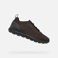 Brown men's sneakers Geox Spherica - Men's