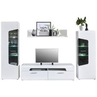 Hom`in OBÝVACIA STENA, biela, farba duba, biela s vysokým leskom