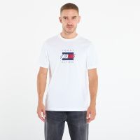 Koszulka Tommy Hilfiger Linear Flag Graphic Tee White XL