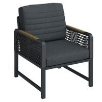 Ambia Garden KRESLO NA TERASU, kov, plast, textil