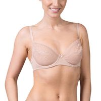 Bellinda 
DAILY LACE BRA - Dámska čipkovaná podprsenka s kosticou - telová