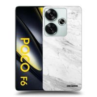 ULTIMATE CASE pro Xiaomi Poco F6 - White marble
