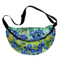 Bertoni Unisex's Big Waist Bag Irises