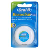 Oral B Essential Floss konac za zube s voskom s okusom metvice 50 m