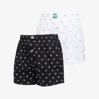 adidas Woven Boxer 2-Pack Black/ White XL
