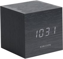 Karlsson Designový LED budík - hodiny KA5655BK