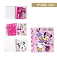 SUPER ACTIVITY ALBUM COLOREABLE MINNIE