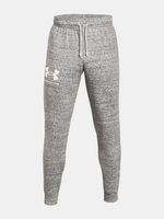 Under Armour RIVAL TERRY JOGGER - bílá Jogginghose Weiß