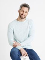 Celio Dereveur Pullover Blau