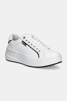 Karl Lagerfeld sneakers din piele KRONOS culoarea alb, KL54020
