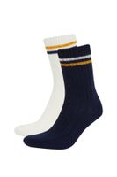 DEFACTO Men's 2-Pack Winter Socks