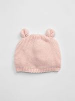 GAP Dětská čepice organic bavlna brannan bear beanie - Holky