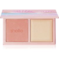 Benefit Twinkle Beach Blush & Highlighter Duo Palette multifunkčná paleta 4 g