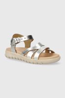 Geox Detské kožené sandále Geox SANDAL SOLEIMA