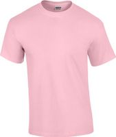 Pánské 100% bavlněné tričko Ultra Gildan 190 g/m Barva: růžová světlá, Velikost: 3XL G2000
