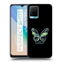 Silikónový prehľadný obal pre Vivo Y33s - Diamanty Blue