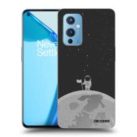 Silikónový čierny obal pre OnePlus 9 - Astronaut