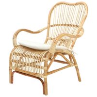 Livetastic KŘESLO Z BAMBUSU, přírodní materiály, dřevo, přírodní barvy