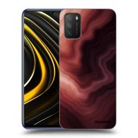 Silikónový čierny obal pre Xiaomi Poco M3 - Rouge