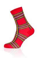 SANTA Long Socks - Red/Colorful