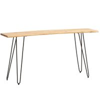 MID.YOU KONZOLOVÝ STOLÍK, akácia, farba akácie, 150/36/75 cm