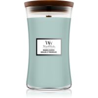 Woodwick Magnolia Birch ароматна свещ с дървен фитил 610 гр.