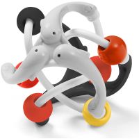 BabyOno Dolphin's Sphere κουδουνίστρα Grey + Black 1 τμχ
