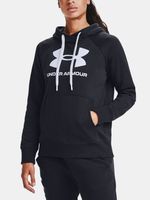 Under Armour Rival Fleece Logo Hoodie Sweatshirt Schwarz