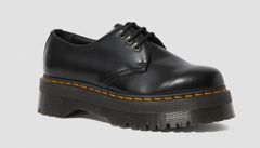 Dr. Martens 1461 Quad Platform Leather Pánske - Topánky Dr. Martens - Čierna - DM25567001-3 - Size: 3