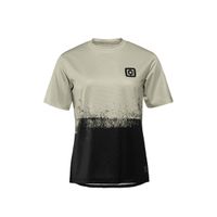 HORSEFEATHERS Dámsky bike dres Quantum - silver birch/black GRAY velikost S