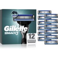 Gillette Mach3 zapasowe ostrza 12 szt.