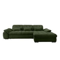 Livetastic ROHOVÁ SEDAČKA, textil, tmavozelená
