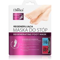 L’biotica Masks відновлююча маска для ніг у формі шкарпеток 32 мл