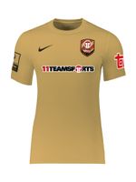 NIKE Tehnička sportska majica 'Academy Park VII'  zlatna / crvena / crna / bijela
