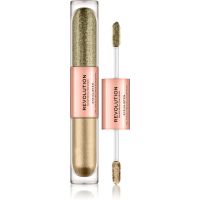 Makeup Revolution Eye Glisten Flüssiges Lidschatten Farbton It's Fate 2x2,2 ml