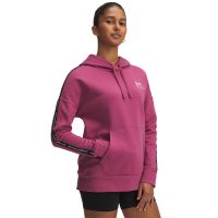 Φούτερ Under Armour Icon Fleece Taped Hoodiey Red M