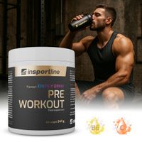 Doplněk stravy inSPORTline Pre Workout 240g  energy drink