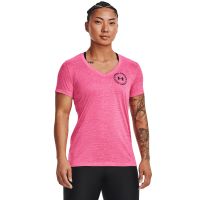 T-shirt Under Armour Tech Twist Lc Crest Ssv Pink Punk S