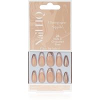 Nail HQ Almond накладні нігті Sparkling Wine Sippin' 24 кс