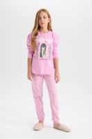 DEFACTO Girls Regular Fit 2-Piece Pajama Set