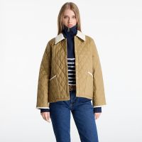 Kurtka Barbour Icons Cropped Liddesdale Quilted Jacket Sand/ Dress/ Pearl S