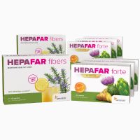 Hepafar Leber Detox 1-Monatspaket | Wirksame und sichere Entgiftung der Leber mit Mariendistel und Phospholipiden | 1-Monatsprogramm | Sensilab