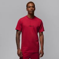 Jordan Air Embroidered Tee Red - Pánske - Tričko Jordan - Červené - DM3182-689 - Veľkosť: 2XL