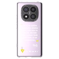 Silikónový prehľadný obal pre Xiaomi Redmi Note 14 Pro+ 5G - Kazma - SVĚT PATŘÍ TĚM, CO SE NEPOSEROU