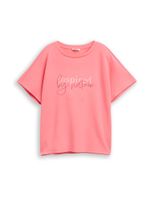 TOM TAILOR Majica  rosé / svijetloroza / tamno roza