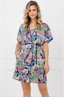 Dámský župan Italian Fashion Polinezja Barevná XL