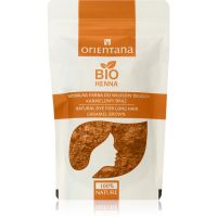 Orientana Bio Henna Natural Dye Permanent-Haarfarbe Farbton Caramel Brown 100 g